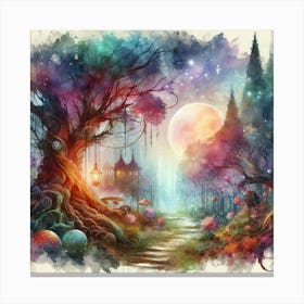 Fairytale Forest 14 Canvas Print