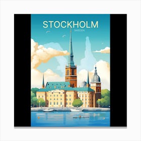 Stockholm Canvas Print