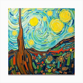 Starry Night 42 Canvas Print