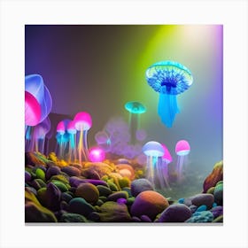 Jellyfish 4 Canvas Print