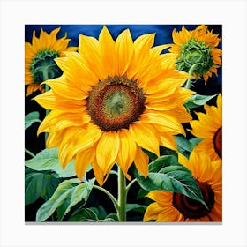 Sunflowers 3 Canvas Print