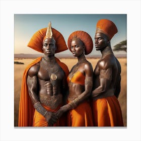 Africans Canvas Print