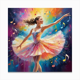 Ballerina Canvas Print