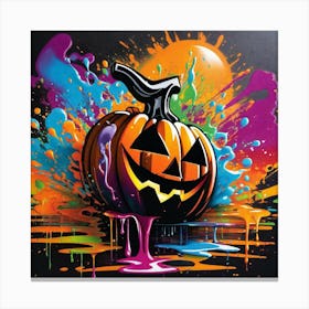 Halloween Pumpkin 2 Canvas Print