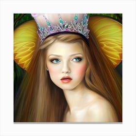 Cute Fairy Princess Canvas Print