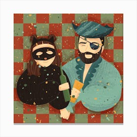 Carneval Canvas Print