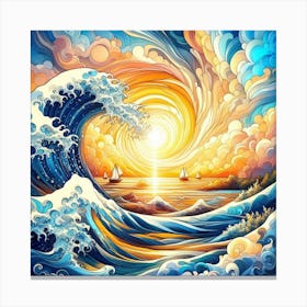 Great Wave Canvas Print