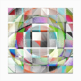 Geometric Etchings - #2 Canvas Print