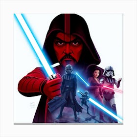 Star Wars The Force Awakens 11 Canvas Print