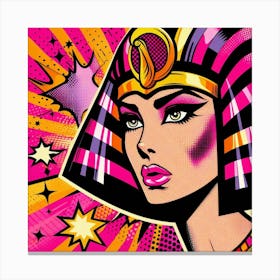 Pop Egyptian Mariam Starlet Canvas Print