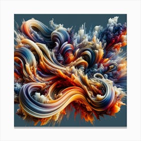 Fourth dimension 1 Canvas Print