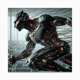 Panther Bionic Robot Technology Canvas Print