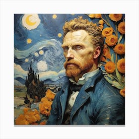 van gogh wall art Canvas Print