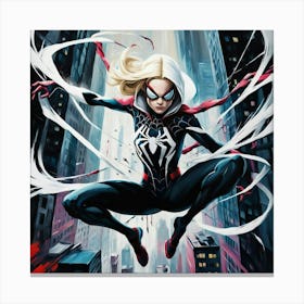 Spider - Woman 3 Canvas Print