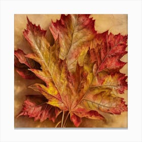 Autumn Leaves 3 Canvas Print