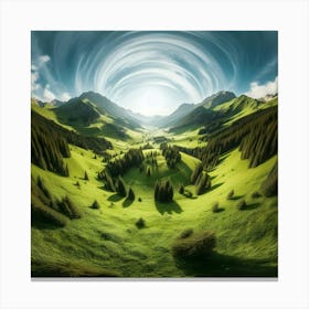 Swiss Alps Canvas Print