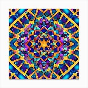 Abstract Mandala 1 Canvas Print