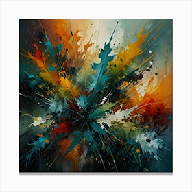 Abstract Painting 84 Canvas Print