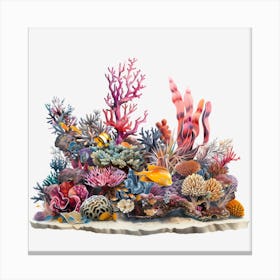 Coral Reef 1 Canvas Print