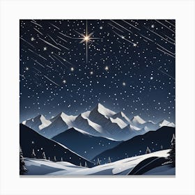 Starry Night 2 Canvas Print