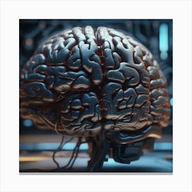 Artificial Brain 69 Canvas Print