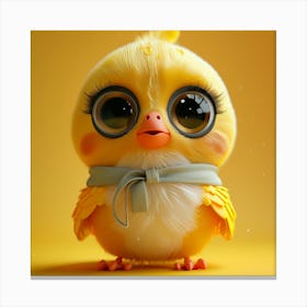 Cute Little Chick Canvas Print