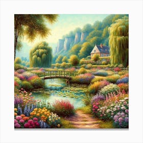 Garden In Bloom Canvas Print