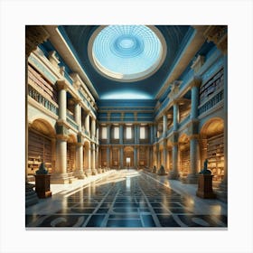 Library Canvas Print