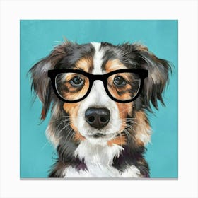 Dogs With Glasses Nursery Art Illustration Paintin H0pww5esiyypeapy4jxqg Viikux 0qbktt2tulml 8q Canvas Print