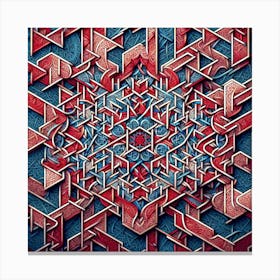 Islamic Tile 16 Canvas Print