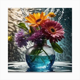 Flowers In A Vase 37 Canvas Print