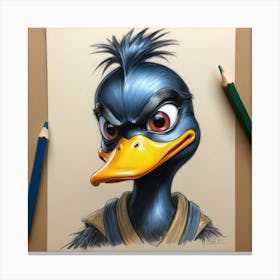 Donald Duck 5 Canvas Print