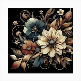 Floral Painting Canvas Print