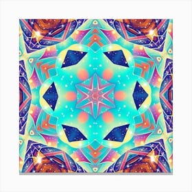 Psychedelic Mandala 32 Canvas Print