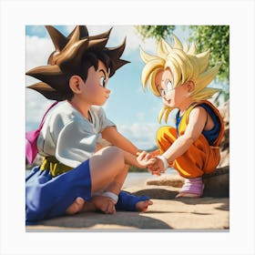 Dragon Ball Z 44 Canvas Print