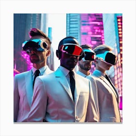Vr Headsets 10 Canvas Print