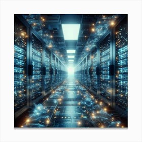 Data Center 6 Canvas Print