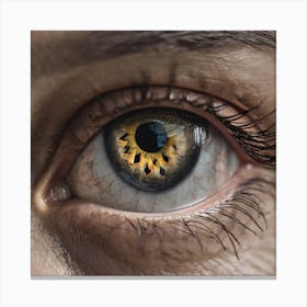 Eye Of The Future 2 Canvas Print