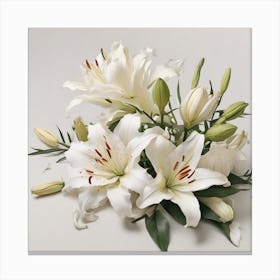 Lilies 4 Canvas Print