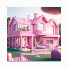 Barbie Dream House (764) Canvas Print