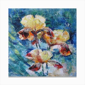 Iris Painting Canvas Print