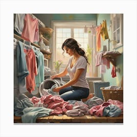 Laundry Room 2 Canvas Print