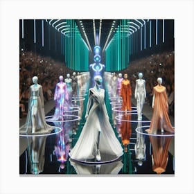 Paris Fashion Week Canvas Print