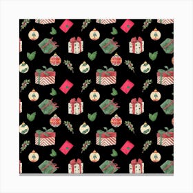 Christmas Pattern Canvas Print