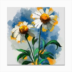Helenium Flowers 2 Canvas Print