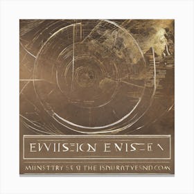 Envision A Future Where The Ministry For The Future Has Been Established As A Powerful And Influential Government Agency 21 Canvas Print