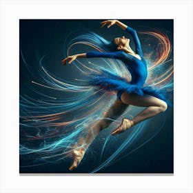 Ballet Dancer-2 Canvas Print