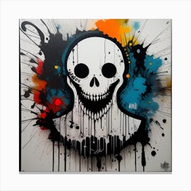 Skeleton 5 Canvas Print