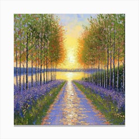 Sunset Road 7 Canvas Print