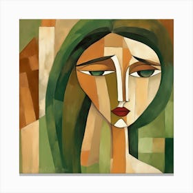 Abstract Of A Woman 15 Canvas Print